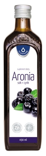 Sok NFC aronia z cynkiem, 490 ml