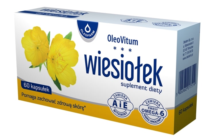 Wiesiołek, 60 kapsułek