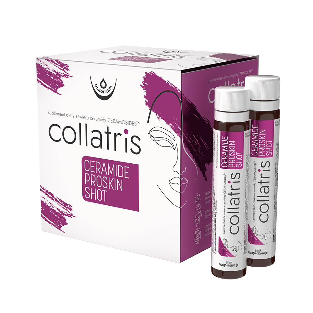 Zestaw Collatris Ceramide ProSkin SHOT, 20 fiolek