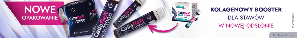 Baner poznaj nowe opakowanie collaflex plus shot