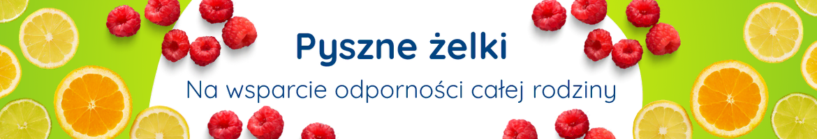 baner pyszne żelki na wsparcie odporności całej rodziny