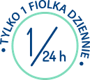 tylko 1 fiolka dziennie