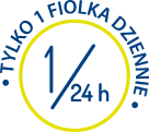 tylko 1 fiolka dziennie