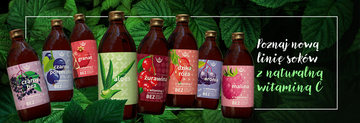 baner soki z naturalną witaminą C