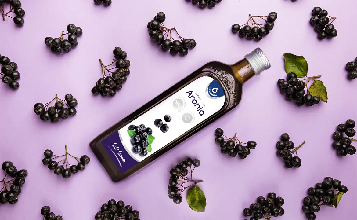 baner sok z aronii z witaminą C