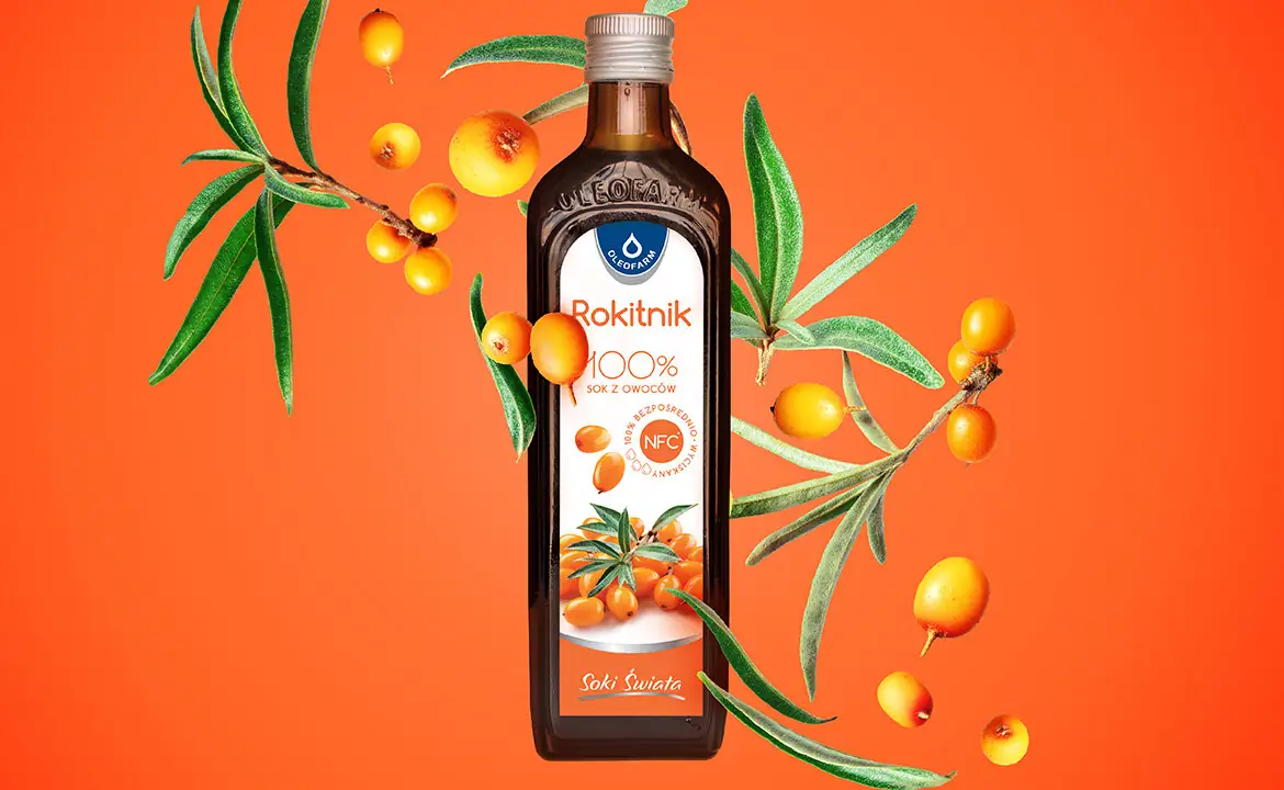 baner sok z rokitnika 100% 490ml