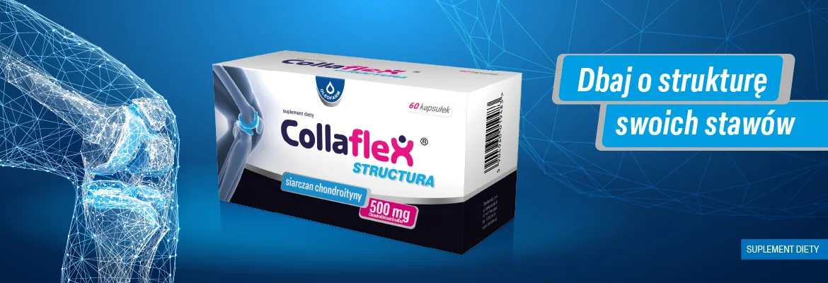 baner collaflex struktura dbaj o strukturę swoich kości