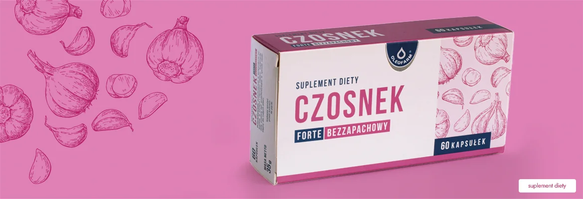 baner czosnek forte