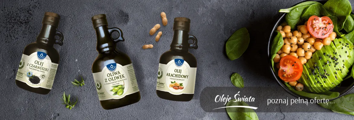 baner oleje świata poznaj pełną ofertę
