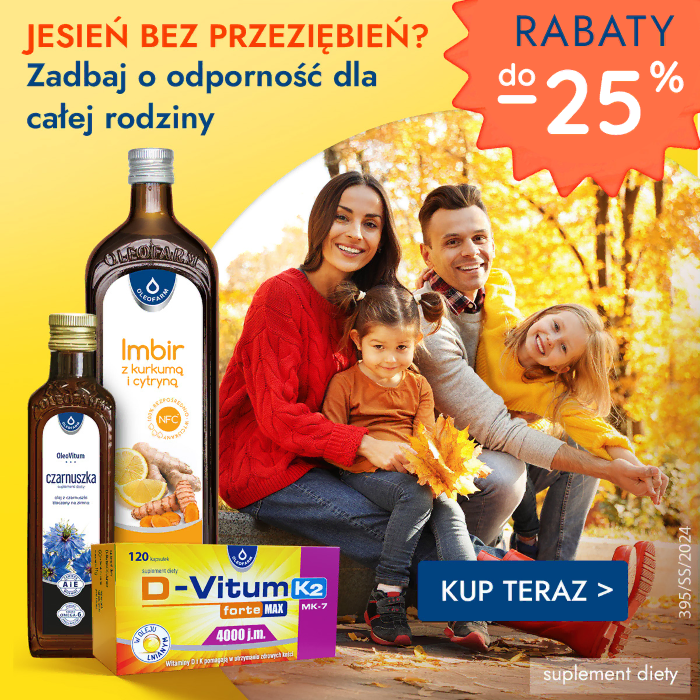 Promocja na produkty na odporność