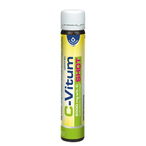 Zestaw Collaflex PLUS 13 000 + Zestaw C-Vitum SHOT 2000mg, 20 fiolek + 20 fiolek