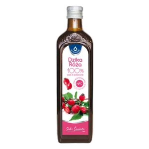 Dzika Róża - 100% sok NFC z owoców dzikiej róży, 490 ml