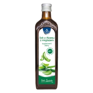 Aloes - sok NFC z aloesu z miąższem, 500 ml