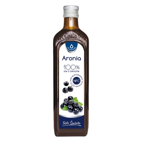 Aronia - 100% sok NFC z owoców aronii, 490 ml