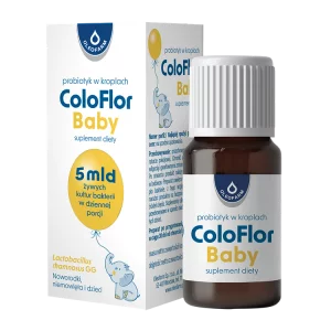 Coloflor Baby, probiotyk w kroplach, 5 ml