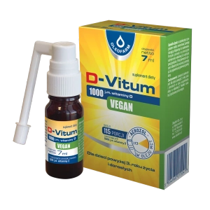 D-Vitum 1000 j.m. VEGAN – aerozol, 7 ml