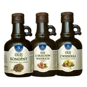 Zestaw Oleje Świata, 3 x 250 ml