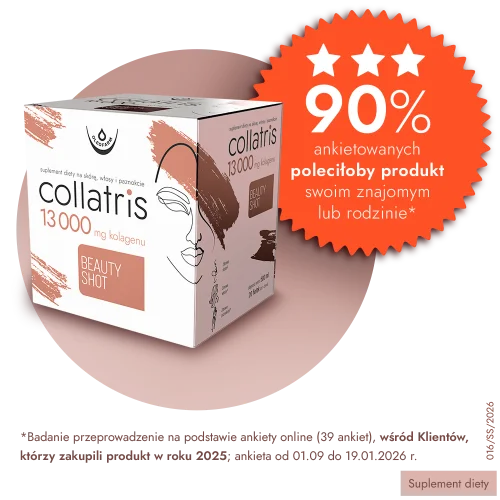 Zestaw Collatris Beauty SHOT 13 000, 20 fiolek