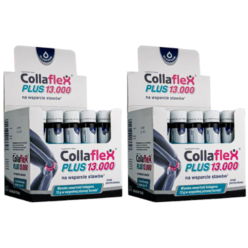 Zestaw 2 x Collaflex PLUS 13 000, 40 fiolek