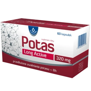 Potas Long Active, 60 kapsułek