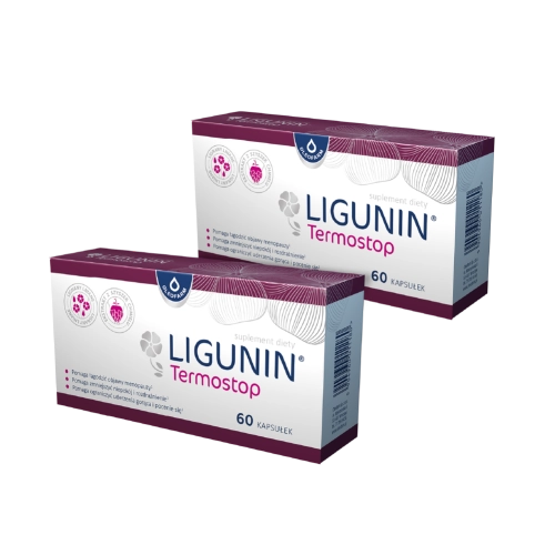 Zestaw 2 x Ligunin® TERMOSTOP, 2 x 60 kapsułek