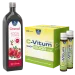 Zestaw Granat 100% sok z owoców granatu + C-Vitum SHOT 2000mg witamina C, 980 ml + 20 x 25 ml