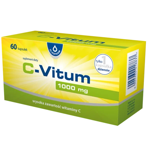 C-Vitum Witamina C 1000 mg, 60 kapsułek