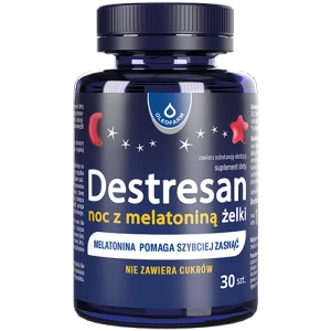 Destresan noc z melatoniną, 30 żelków