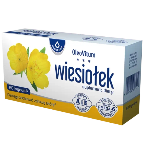 Wiesiołek OleoVitum, 60 kapsułek