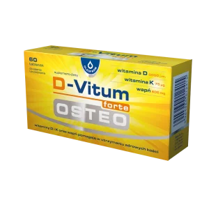 D-Vitum forte Osteo, 60 tabletek