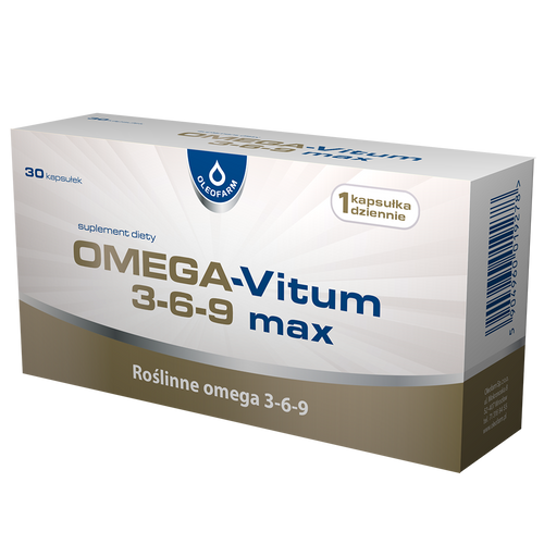 Omega-Vitum 3-6-9 MAX, 30 kapsułek