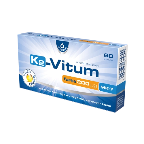 K2-Vitum forte 200 μg, 60 kapsułek