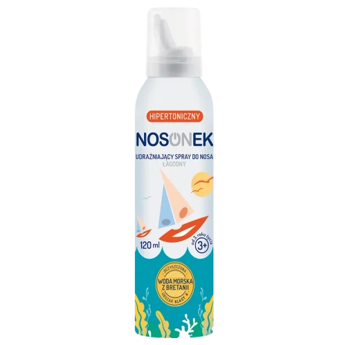 Nosonek - udrażniajacy spray do nosa hipertoniczny, 120 ml