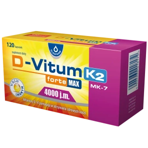 D-Vitum forte Max 4000 j.m. K2, 120 kapsułek
