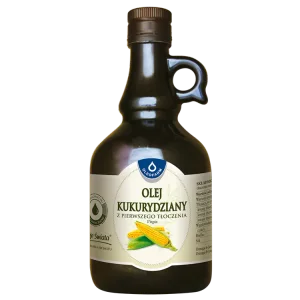 Olej kukurydziany z pierwszego tłoczenia Virgin, 500 ml