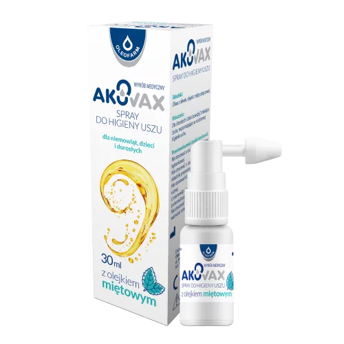 Akuvax spray do uszu 30 ml