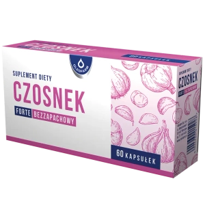 Czosnek forte bezzapachowy, 60 kapsułek