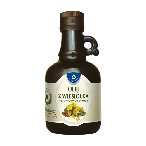 Olej z wiesiołka tłoczony na zimno, 250 ml