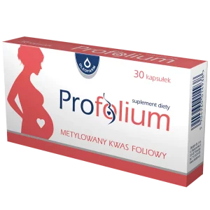 Profolium - aktywny metylowany kwas foliowy, 30 kapsułek