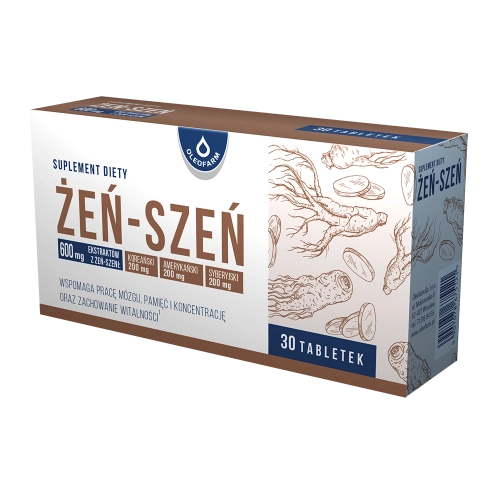 Żeń-szeń, 30 tabletek