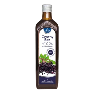Czarny Bez 100% sok z owoców czarnego bzu, 490 ml