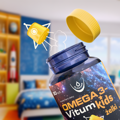 Omega 3-Vitum Kids, 30 żelków