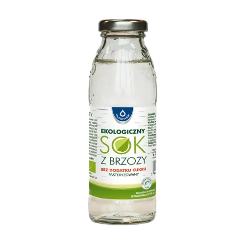 Ekologiczny sok z brzozy, bez dodatku cukru, 300 ml 