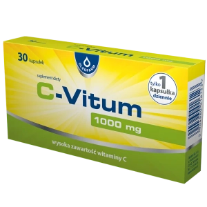 C-Vitum Witamina C 1000 mg, 30 kapsułek