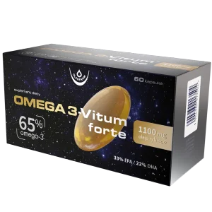 Omega 3 - Vitum forte, 60 kapsułek