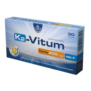 K2-Vitum forte 200 μg, 30 kapsułek