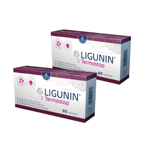Zestaw 2 x Ligunin® TERMOSTOP, 60 kapsułek