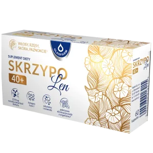 Skrzypolen 40+, z biotyną, 60 kapsułek