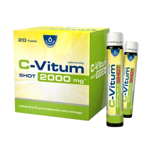 Zestaw C-Vitum SHOT 2000mg, 20 fiolek