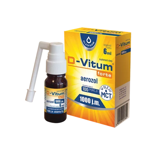D-Vitum forte 1000 j.m. – aerozol, 6ml
